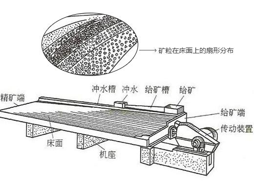 摇床结构